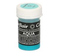 Sugarflair Spectral Concentrated Paste Colours Pastel Aqua, Blu, Colorante Alimentare Pasta, Colorante per Pasta di Zucchero e Mazapán - 25g