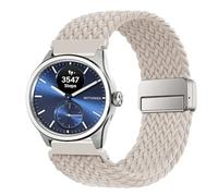 SUGARJAR Cinturino Intrecciato 18/20mm Compatibile con Withings ScanWatch 2 (38mm/42mm), Nylon Elasticizzato Chiusura Magnetica per Withings ScanWatch Light/Nova Brilliant/ScanWatch Nova Cinturini