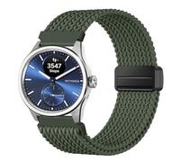 SUGARJAR Cinturino Intrecciato 18/20mm Compatibile con Withings ScanWatch 2 (38mm/42mm), Nylon Elasticizzato Chiusura Magnetica per Withings ScanWatch Light/Nova Brilliant/ScanWatch Nova Cinturini