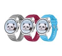 SUGARJAR Cinturino Sportivo Compatibile con Watch GT 5/4 41mm, Watch GT 5 Pro 42mm, Silicone Borgogna 18MM