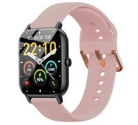 SUGARJAR Silicone Cinturino Compatibile per Nerunsa P66D,22mm Cinturini per Donerton T50S,T50H,Popglory P66,ENOMIR IDW19/LW51/LW11,TOOBUR IDW13/IDW16/IDW19/BW01,uaue T50S,Narcid P95/P66,TUYOMA LW36