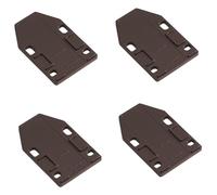 Sugatsune - 4 distanziatori in poliacetale, marrone, 70 mm, ML-120-DP4-BR per chiusura magnetica ML-120BR, ML-120W e ML-120BL