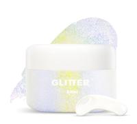 Sugeru® Brillantini Viso Glitter Make Up-4 Colori,Glitter Corpo per Viso,Unghie, Occhi, Labbra, Capelli,Brillantini per Pittura,Musica, Festival, in Maschera,Halloween, Feste, Natale (#03)