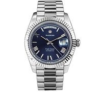 Sugess S433.02 DD Data e Day Business Seagull ST2146 Orologio meccanico automatico da uomo, Argento