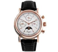 Sugess SU1908GKX - Orologio da uomo con cronografo meccanico a collo di cigno MoonPhase Master Seagull ST1908, movimento in cristallo zaffiro, 1963