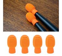 Suggerimenti di Pratica del Tamburo di Silicone 4 Pcs Eco-friendly Supring Suggerimenti per Tamburi Silenziosi con Muto e Pratica Protezione da Tamburi Superiori per la Protezione per Principianti