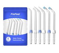 Suggerimenti di ricambio per Waterpik Water Flosser (2 punte classiche a getto e 2 punte ortodontiche e 2 punte per cercare targhe)