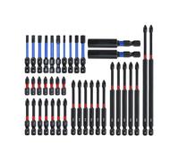 Suggerimenti Ergonomici Antiscivolo: Assortimento Di Testa Di Perforazione Di Precisione, Kit Di Bit Cacciavite Magnetico Esadecimale | Set Di Strumenti Da 39 Pezzi Per Armadio In Metallo