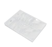 Suggerimenti NAI, Uso Versatile Leggero Copertura Completa Chiara Chiara Suggerimenti per Nail 360 Pezzi per Negozio di Nails per il fai da te (02)