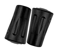 Suggerimenti per bastone da passeggio - Piets antiscivolo per l'escursionismo | Tampone per canna protezioni per piedi | Ferrules Black Ends 4 cm Protettori di ricambio per escursionismo escursionismo