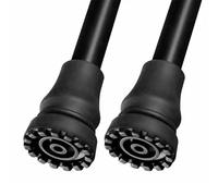 Suggerimenti per la stampella, suggerimenti per il bastone da passeggio,Punte in di ricambio per carichi pesanti 2 pezzi | Piedini per bastoncini da trekking Punte per bastoncini da passeggio per punt