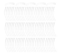 Suggerimenti per l'estensione della colla in plastica - bottiglie per la raccolta di bottiglie di colla | 100pcs Applicatore per bottiglie di colla | Utensili manuali avanzati di precisione | Pipetta
