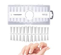 Suggerimenti per unghie finte, suggerimenti per l'estensione delle unghie | False top acriliche da 240 pezzi - Set di extension per unghie facili da 12 misure, punte per unghie french, punte per unghi