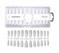 Suggerimenti per unghie finte, suggerimenti per l'estensione delle unghie,False top acriliche da 240 pezzi - Set di extension per unghie facili da 12 misure, punte per unghie french, punte per unghie