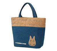 My Neighbor Totoro Lunch Bag cork & denim style Totoro
