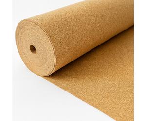 Sughero in rotoli Spess. 3 mm. Tappetino acustico 10 mq. Rivestimento Pareti