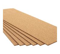 Alto Qualità Sughero Rotolo/Foglio 6 Confezione Inscatolato - 915mm x 305mm x