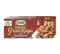 SUGHI STAR IL MIO GRAN RAGU' CON SALSICCIA 3 BARTTOLI DA 100 GR POMODORO CARNE