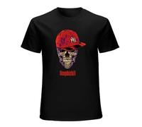 SUGI-YOUNG Men's T-Shirts Limp Bizkit Black XXL