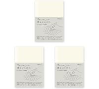 sugimura-ya Midori MD Notebook A6 1380006 Set di 3 fogli a righe orizzontali formato 4-1/8 x 5-7/8 2024ver.