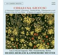 Sugiyama/Koenig/Preis/He Domenico Cimarosa: Sinfonia/Concerto for 2 Flutes (CD)