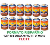 SUGO AI FRUTTI DI MARE FLOTT CONDIMENTO PRONTO PER PASTA SICILIANO BOX 12x 130g