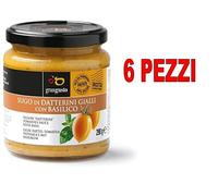 SUGO DI DATTERINI GIALLI AL BASILICO "GRANGUSTO" 290G. CONFEZIONE DA 6 PEZZI