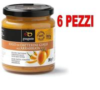 SUGO DI DATTERINI GIALLI ALL'ARRABBIATA "GRANGUSTO" 290G. CONFEZIONE DA 6 PEZZI