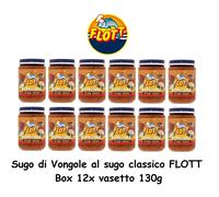 SUGO DI VONGOLE AL SUGO CLASSICO FLOTT CONDIMENTO SUGO PRONTO PER PASTA Box 12x