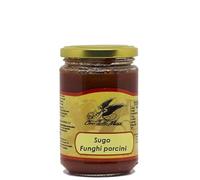 Sugo pronto ai Funghi porcini artigianale con olio di oliva gr 290
