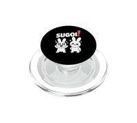 Sugoi! Divertente Chibi Anime Bunny Kawaii Manga Commedia PopSockets PopGrip per MagSafe