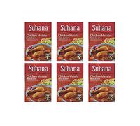 Suhana Indian Masala de Poulet Pollo Curry Mix (6 Pack, Totale di 420 g)