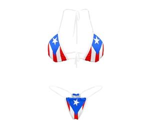 Suhoaziia Set bikini con spalline trasparenti sfacciate brasiliane micro tangas, bikini, costume da bagno da donna, sexy, senza linea abbronzante, costume da bagno, M