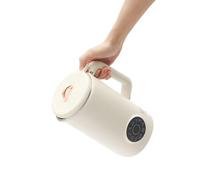 SuhoFutus Produttore di latte di soia da 1000 ml con timer da 12 ore, avvio ritardo/mantenimento in caldo/autopulizia, latte di noci fatto in casa, frullati e zuppe per 3-5 persone