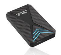 SUHSAI Disco rigido esterno da gioco 500 GB, formato 2,5", USB 3.0. | Portatile con luce RGB per l'espansione della memoria dati per PC, laptop, Mac, console di gioco PS4.