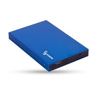 SUHSAI Disco Rigido Esterno Portatile da 500 GB, Dimensioni Tascabili 2,5 Pollici USB 3.0 Archiviazione di Backup Disco Rigido Compatto Compatibile con MAC PC Laptop PS4 PS5 (Blu)