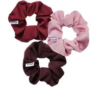 SUI AVA - 3-Pack Ribbon Scrunchies - Blush // Burgundy // French Wine - Fermagli e barrette per capelli 1 St.