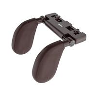 SuibianSup Cuscino Poggiatesta per Auto per Mitsubishi Eclipse Cross 2018-2022,Poggiatesta da Viaggio Collo Auto Protezione Collo in Pelle con Memory Foam con Barra Scorrevole Regolabile,Brown Hook