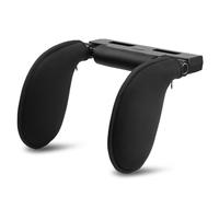 SuibianSup Cuscino Poggiatesta per Auto per Porsche Taycan Cross Turismo (Y1A) 2021-2023,Poggiatesta da Viaggio Collo Auto Protezione Collo in Pelle con Memory Foam con Barra Scorrevole Regolabile