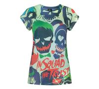 Suicide Squad Characters Sublimation Print With Logo Donne X-Grande T-shirt a ma