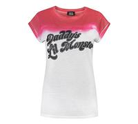 Suicide Squad Daddy's Lil Monster Maglietta da Donna Bianca da Donna