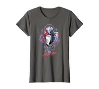 Suicide Squad Harley Quinn Bad Girl Maglietta, Donna, Asfalto, L