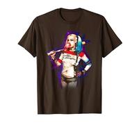 Suicide Squad Harley Quinn Bubble Maglietta, Uomo, Marrone, 3XL