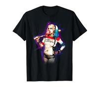 Suicide Squad Harley Quinn Bubble Maglietta, Uomo, Nero, XXL