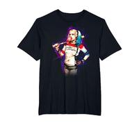 Suicide Squad Harley Quinn Bubble Maglietta, Uomo Taglie Grandi, Nero, 2X Tall