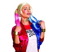 Suicide Squad Harley Quinn Costume Set di Gioielli Adulti Taglia Unica