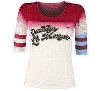 Suicide Squad Harley Quinn - Daddy's Little Monster Donna Maglia Maniche Lunghe Multicolore