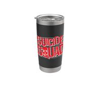 Suicide Squad Lineup Logo Bicchiere termico in acciaio inox doppia parete