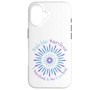 Suicidio Sopravvissuto Consapevolezza Prevenzione Mese Mamma Papà Bambino Amore Custodia per iPhone 16