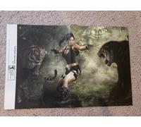 Suikoden: Tierkreis/Tomb Raider Underworld 15,5 x 11,5 poster double face